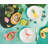 Tropical 18 Piece Porcelain Dinnerware Set - Service for 6