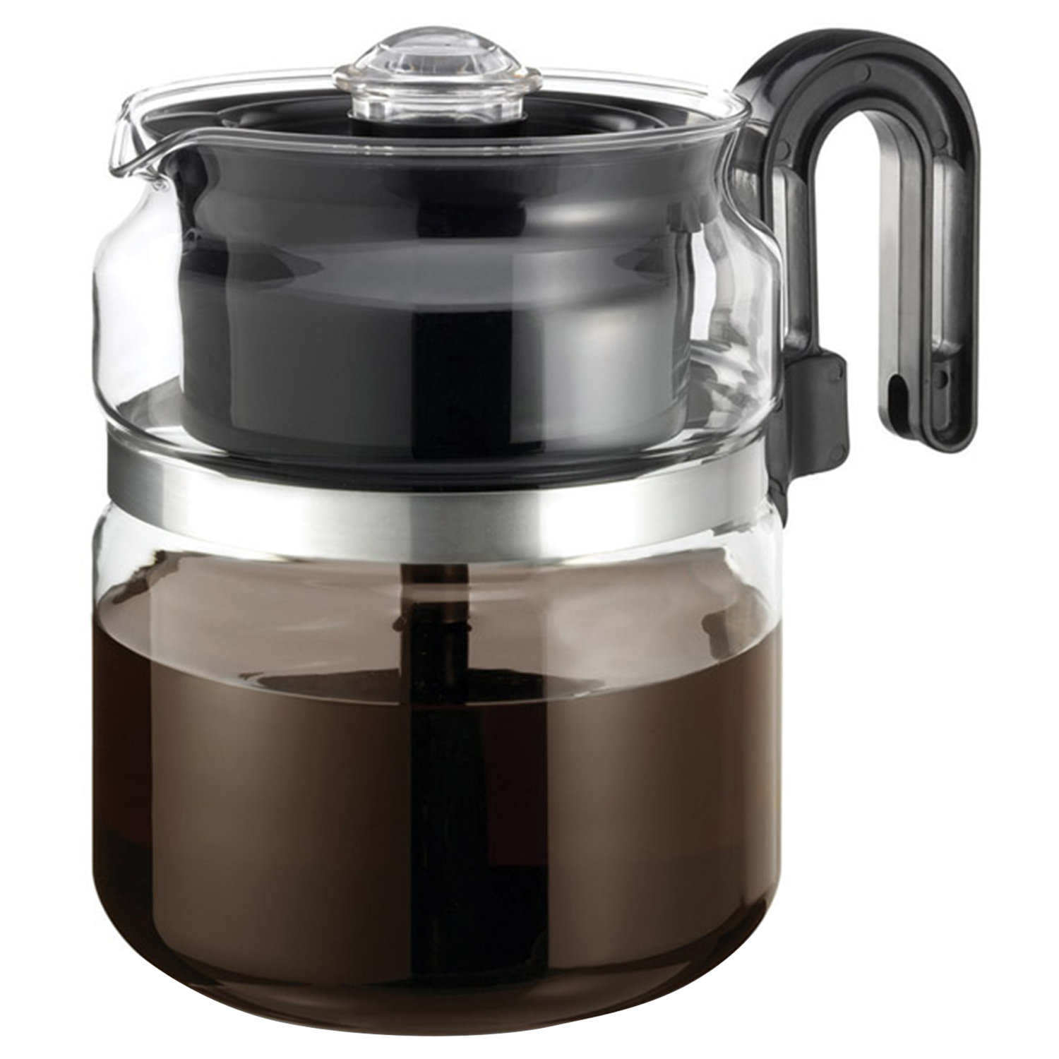 Tops Percolateur en acier inoxydable de 2 à 3 tasses Rapid Brew et  Commentaires - Wayfair Canada