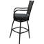 Gris anthracite - tabouret de bar brun foncé-1519082254-1519082255