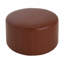 Repose-pieds rembourré rond-399497228