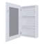 Armoire à pharmacie blanche avec miroir inclus-340809735