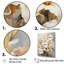 «Beige et or» Pure Lily Beauty Whispers I, reproduction sur toile-1246007760-1246007766