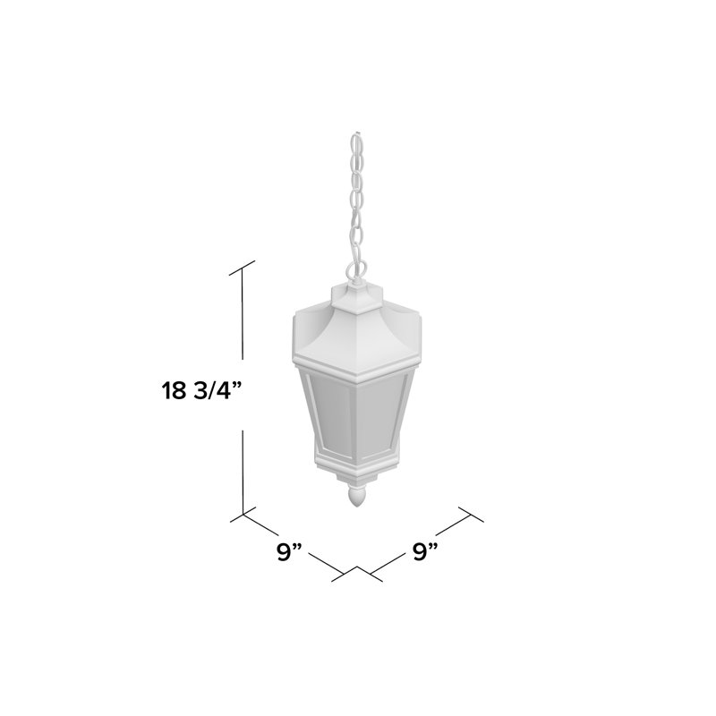 Lanterne suspendue d’extérieur 1 luminosité Deziree