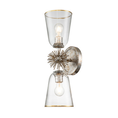 Staring 2 Light Armed Sconce