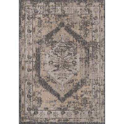 Outdoor Nile Area Rug Char Color