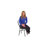 Prompton Fan Back Metal Chair with Vinyl Seat - Hospitality Seating-1235450057