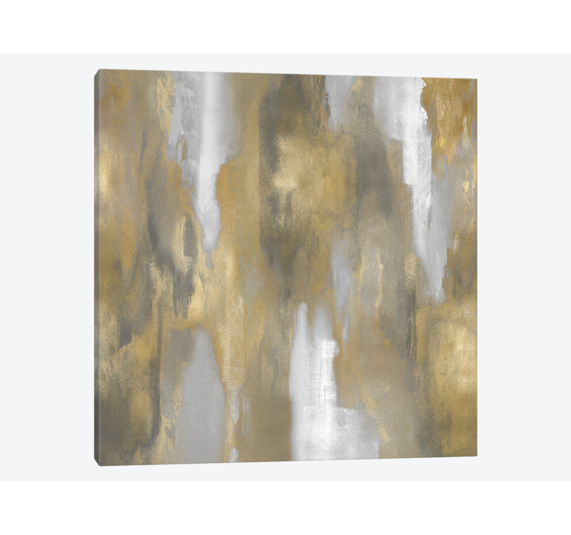 « apex gold i », impression sur toile, H 37 po x l 37 po x P 1,5 po, Toile tendue, Pas de tapis