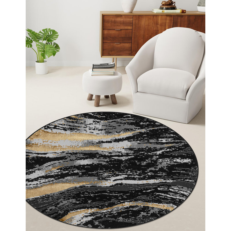 Solid Colour Area Rug, Rectangle 60 x 110 cm