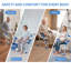 Chaise de douche pliable pour douche à l'intérieur, siège de douche portatif antidérapant pour personnes âgées et handicapées, bleu