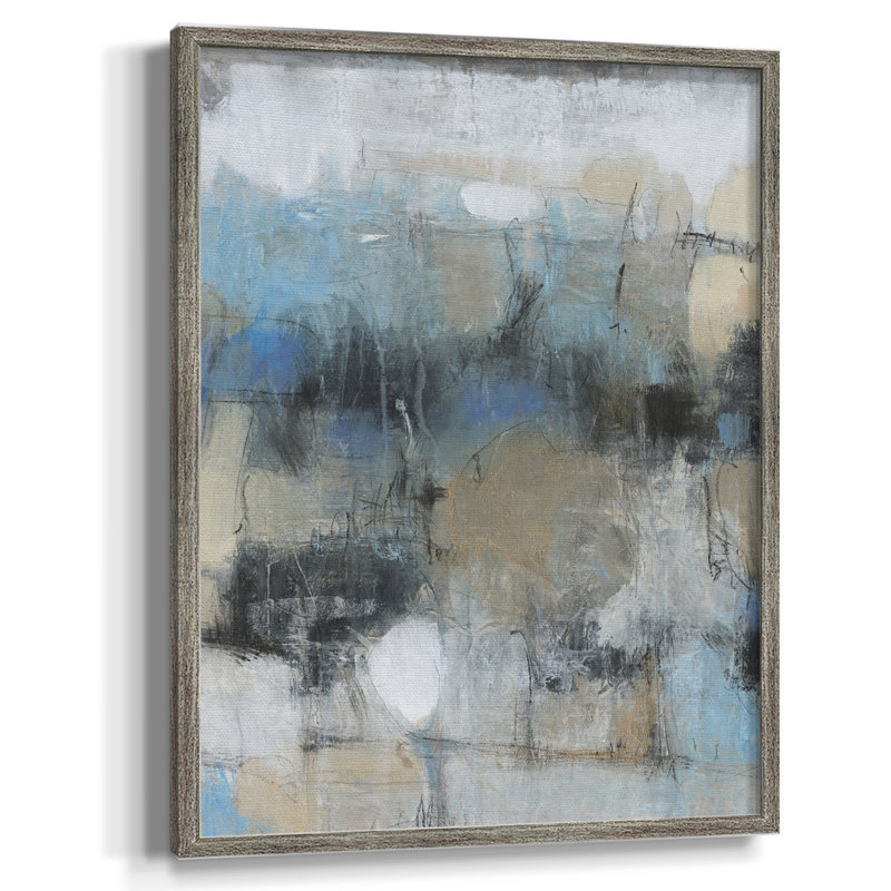 «In the Moment I», reproduction encadrée - bois massif, H 11 po x l 9 po