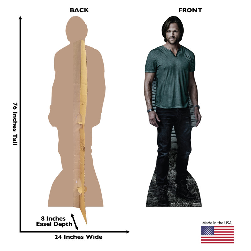Sam Winchester Supernatural Life-Size Cardboard Standup