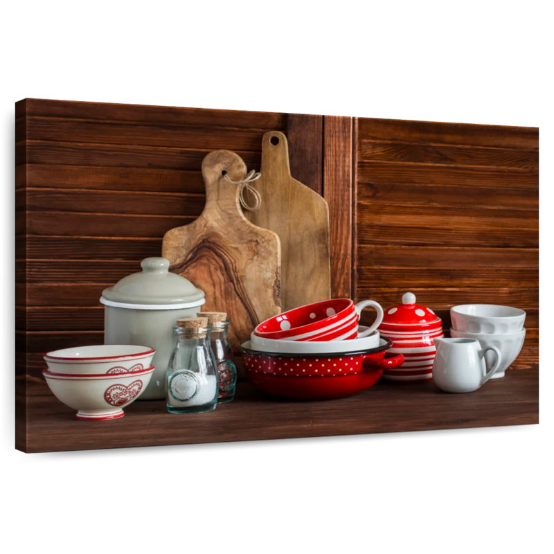 Vaisselle de cuisine rétro Senne, H 20 po x l 30 po