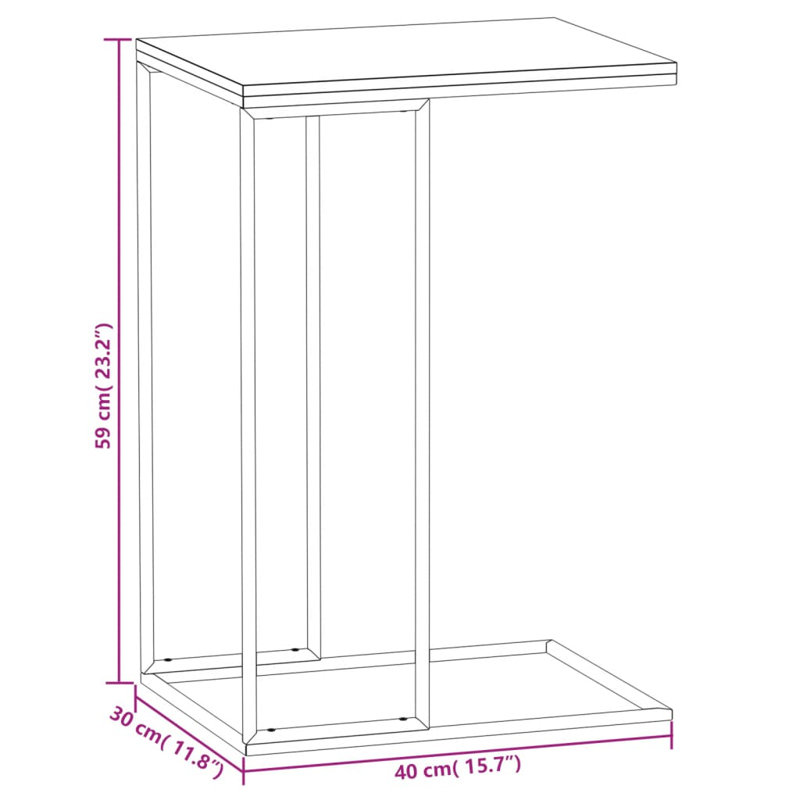 Jamarus Frame End Table