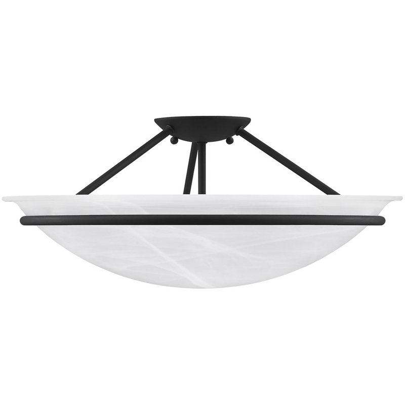 Flush Mount, Black