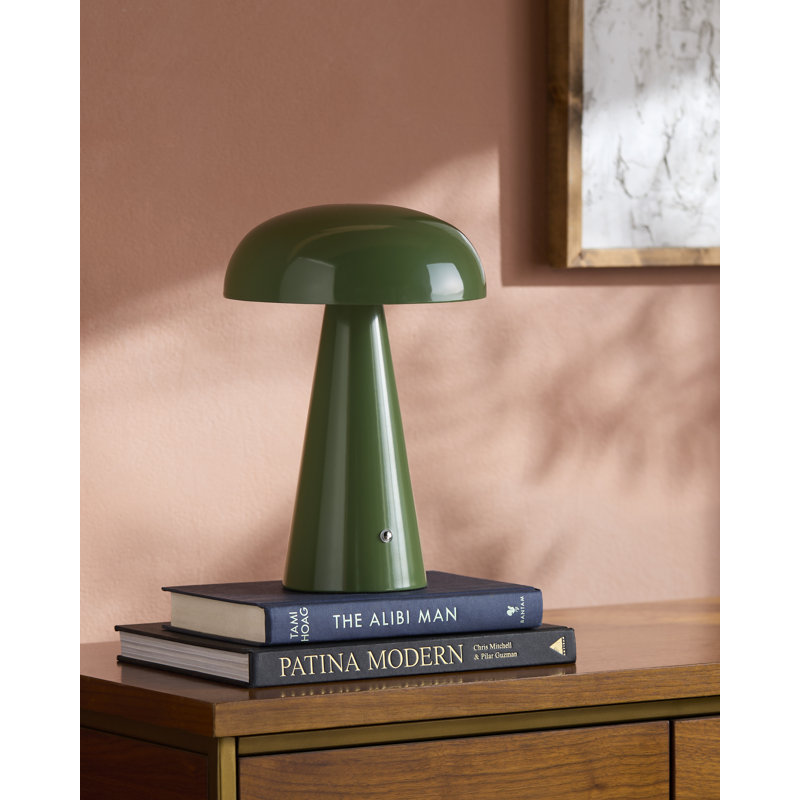 Mellow Table Lamp, Matte Green