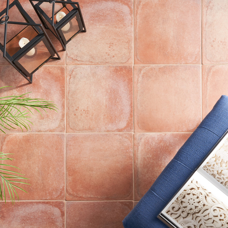 Kaleo 14.17 in. x 14.17 in. Matte Porcelain Terracotta Look Floor and Wall Tile(10.76 Sq. Ft./ Case)