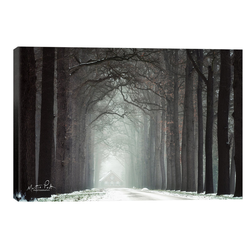 Haunted House - Wrapped Canvas Print, 101.6 cm H x 66.04 cm W x 1.91 cm D