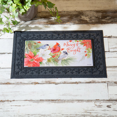 Tapis Merry and Bright Cardinal Sassafras