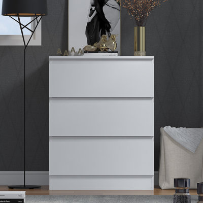Warren 3 Drawer 60cm W Chest of Drawers 