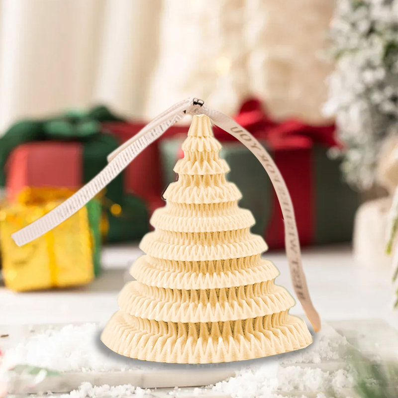 Bougie d'arôme de Noël, White