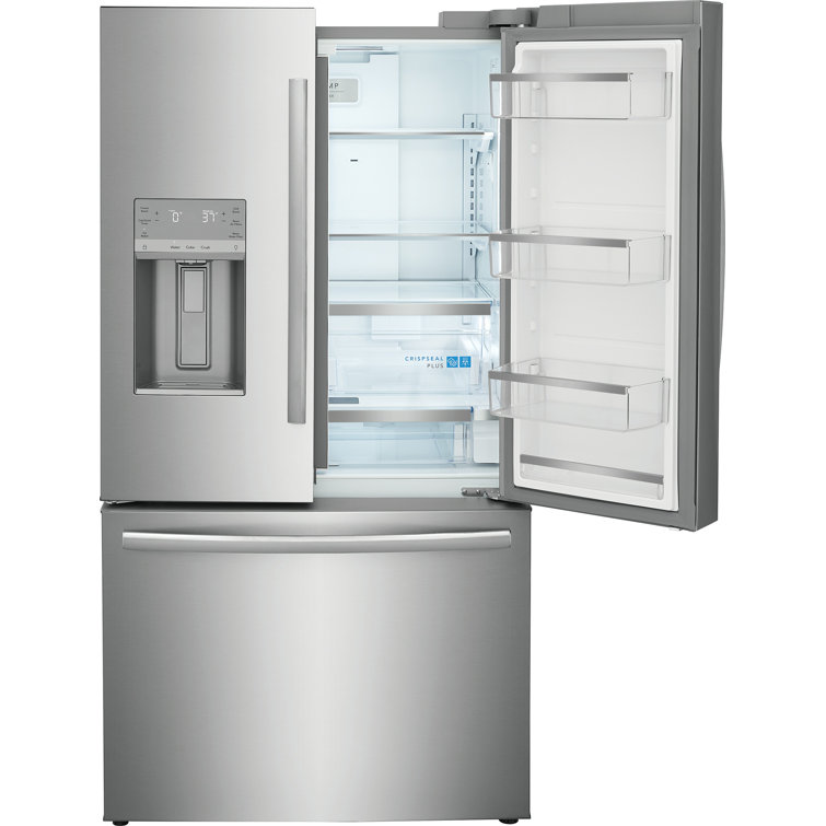 Frigidaire 22.1 Cu. ft. Counter-Depth 4-Door French Door Refrigerator - Stainless Steel