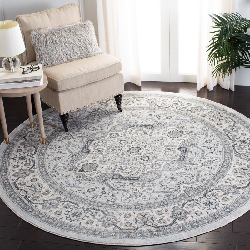 Gurseese Performance Oriental Rug, Round 8'