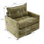 Fauteuil pivotant simple 36 po en chenille-1007275531
