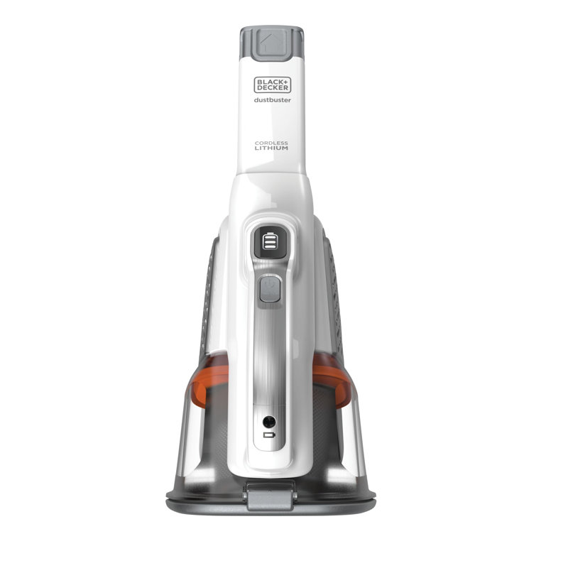 BLACK+DECKER dustbuster® Handheld Vacuum, Cordless, AdvancedClean+, White
