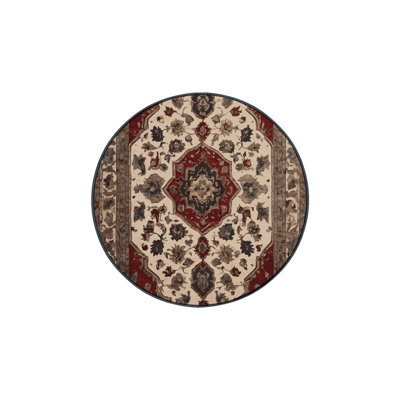 Machine Washable Brown Area Rug