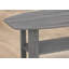 Ensemble de table, ensemble de 3 pièces, café, bout, côté, décor, salon, stratifié gris, transitionnel-412578594