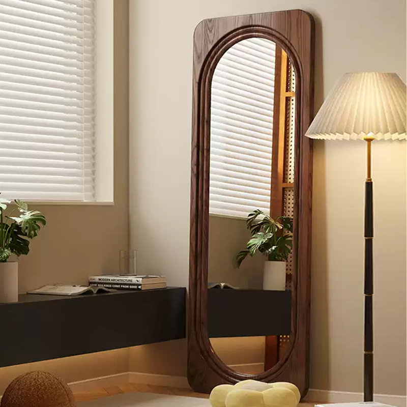 Retro Frame High-Definition Full-Length Mirror, 64.96" x 23.62"