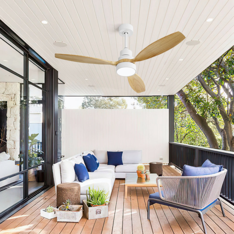 Kaelun 52'' Ceiling Fan with Light Kit