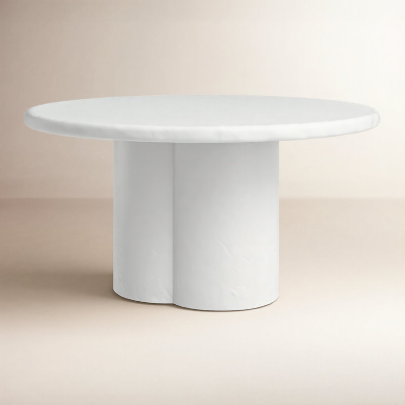 Table de salle à manger Aladar, Blanc