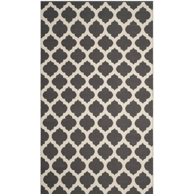 Romona Hand Woven Cotton Geometric Rug