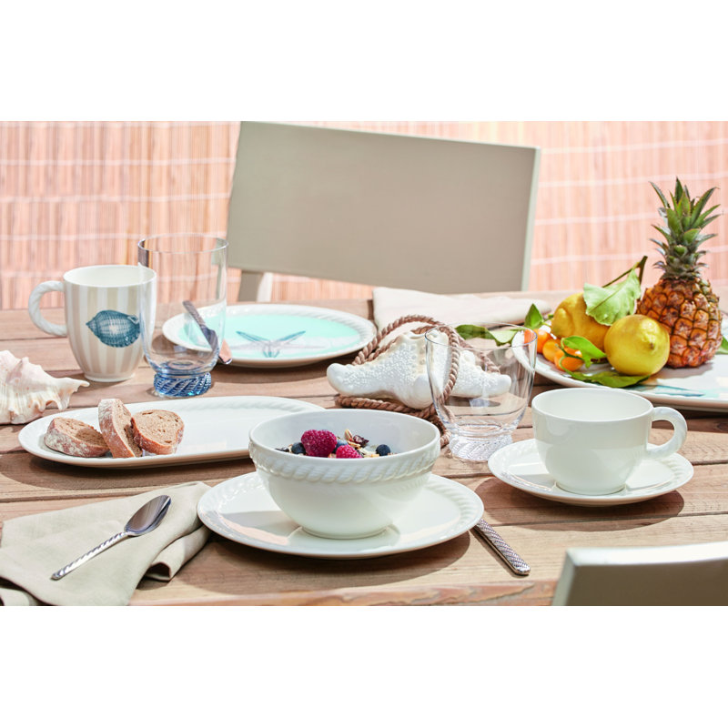 Montauk 5 Piece 18/10 Stainless Steel Flatware Set, Service for 1