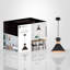 Luminaire suspendu conique 1 lumière Foster