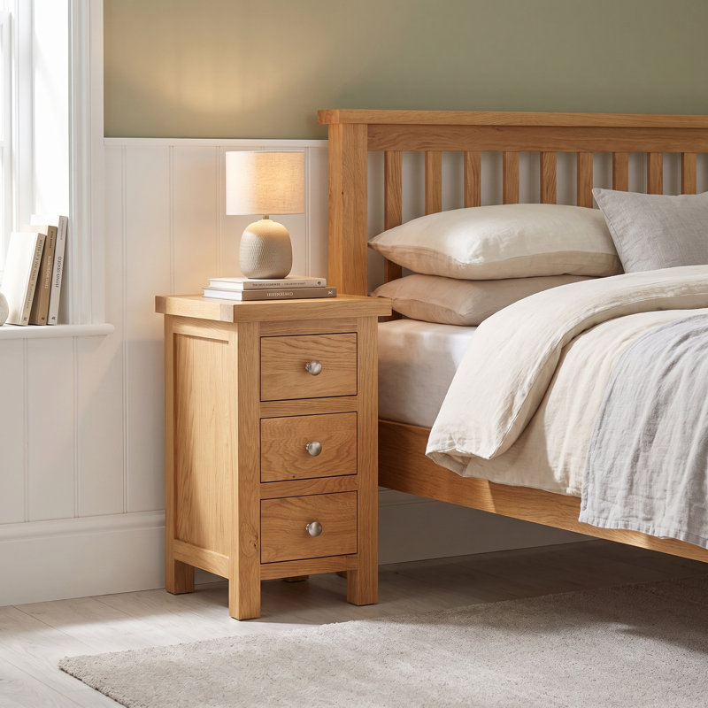Dover 45 cm W Bedside Table