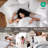 Bedsure Firm Standard Size Pillows Down Alternative Pillow for Side and Back Sleeper