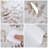 Shentell Rectangle Floral Plastic / Acrylic Tablecloth-2113388516-2113388519