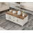 4 Piece Farmhouse Coffee Table Set
