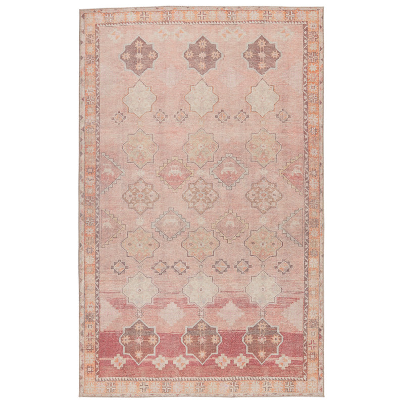 Asuncin Polyester Machine Washable Performance Rug, Rectangle 5' x 7'6"