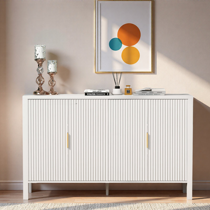 Buffet Modern, White