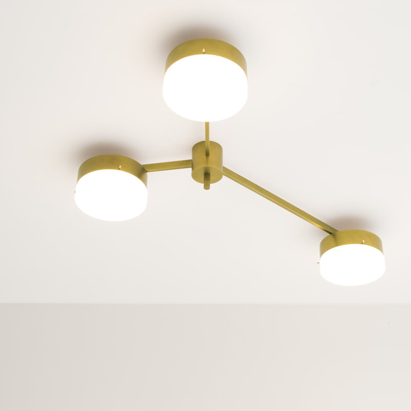 3 - Light LED Flush Mount