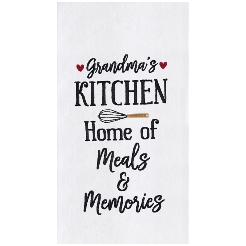 Torchon de cuisine brodé Grandma's Kitchen