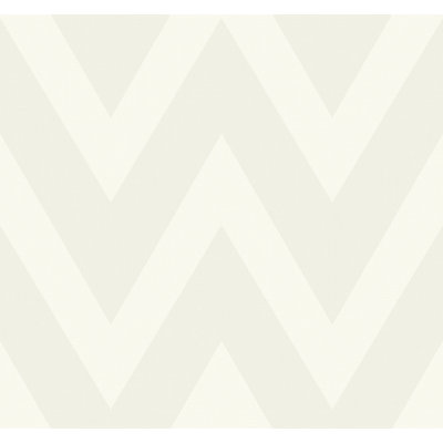 Seabrook Designs Carina Chevron Paperweave Unpasted Wallpaper