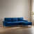 Velours bleu est en rupture de stock