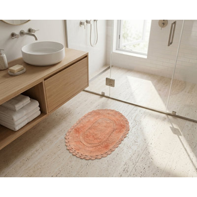 Schrick 100% Cotton Non-Slip Bath Rug