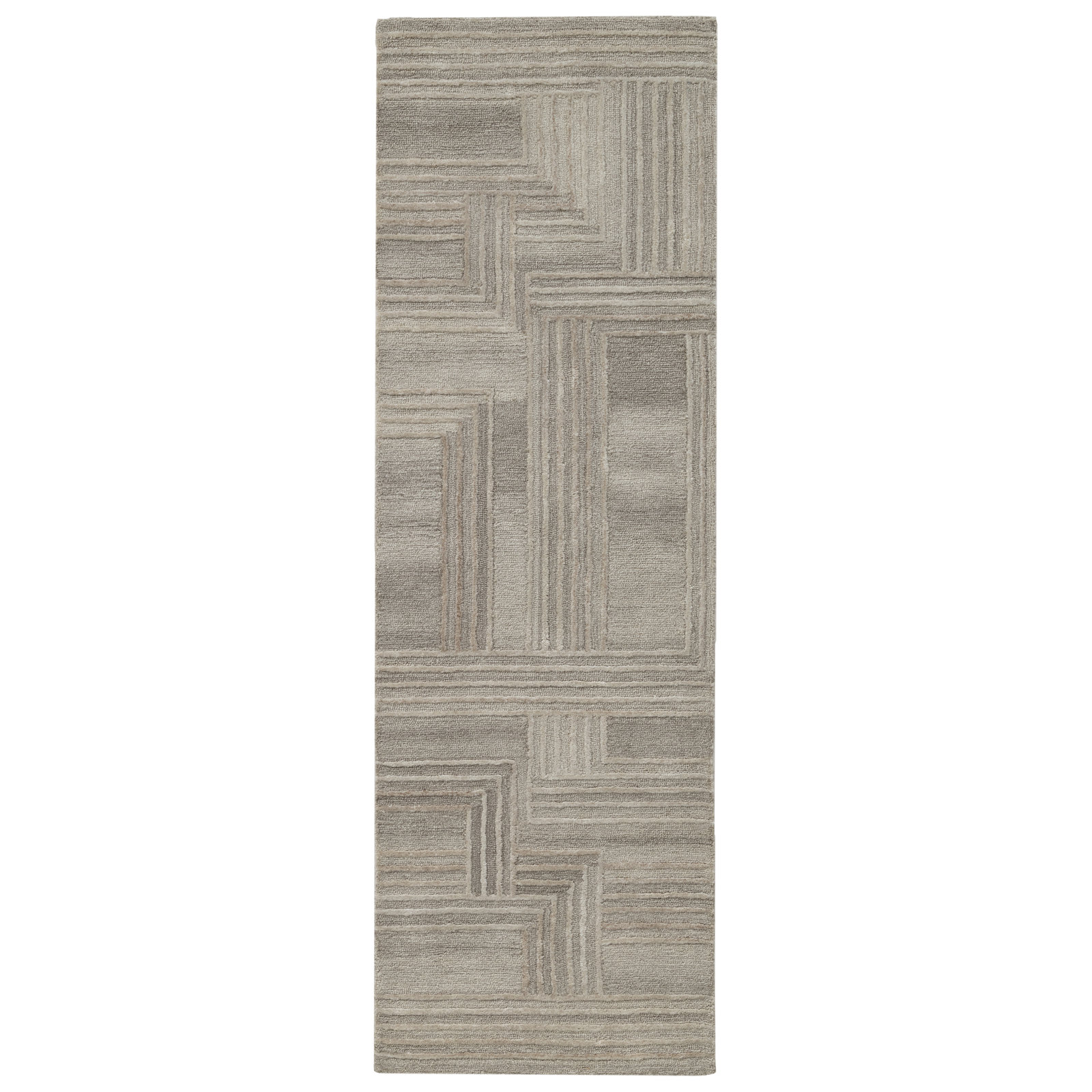 Nicolas Tufted Polyester Indoor Rug, 2'6x8'