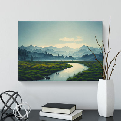 Distant Mountain s Vol.1 - Wrapped Canvas