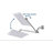 Rain Adjustable Shower Head 2.5 GPM GPM-89831286